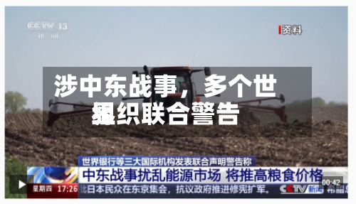 涉中东战事	，多个世界组织联合警告-第2张图片