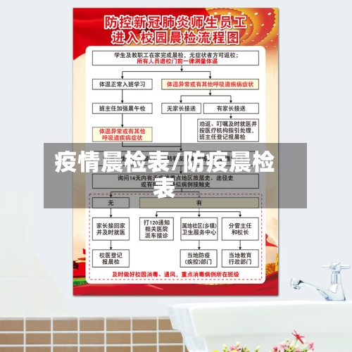 疫情晨检表/防疫晨检表