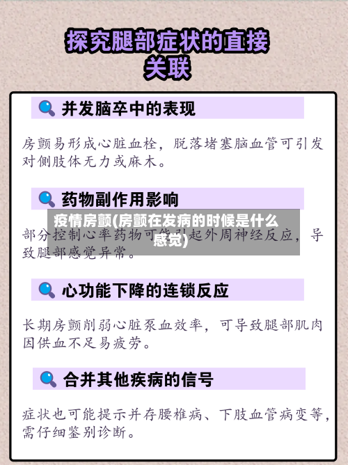 疫情房颤(房颤在发病的时候是什么感觉)