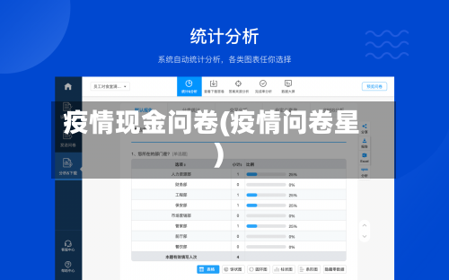疫情现金问卷(疫情问卷星)