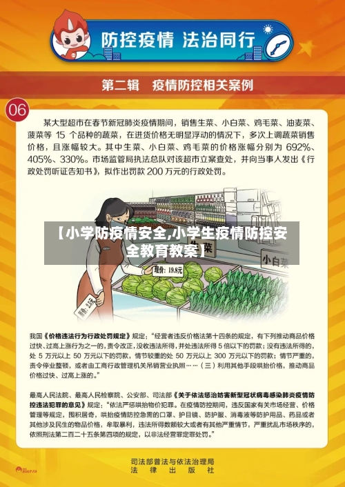 【小学防疫情安全,小学生疫情防控安全教育教案】
