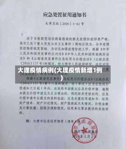 大理疫情病例(大理疫情新增1例)-第3张图片