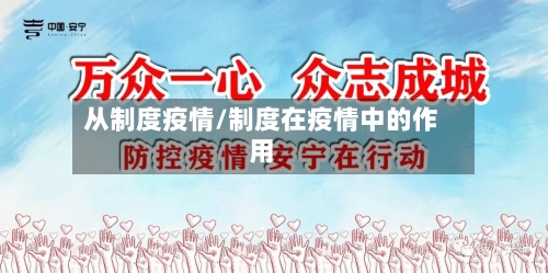 从制度疫情/制度在疫情中的作用