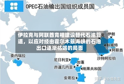 伊拉克与阿联酋竞相建设替代石油管道，以应对经由霍尔木兹海峡的石油出口逐渐枯竭的局面