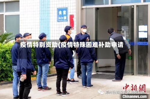 疫情特别资助(疫情特殊困难补助申请)