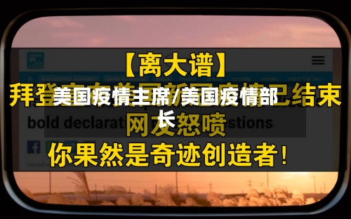 美国疫情主席/美国疫情部长