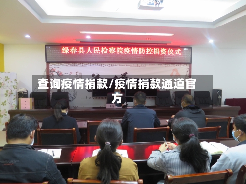 查询疫情捐款/疫情捐款通道官方-第2张图片