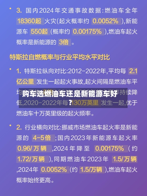 购车选燃油车还是新能源车好？