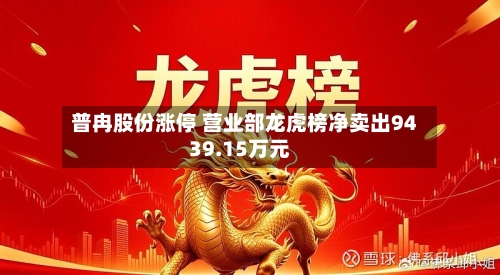 普冉股份涨停 营业部龙虎榜净卖出9439.15万元-第3张图片