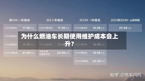 为什么燃油车长期使用维护成本会上升？-第3张图片