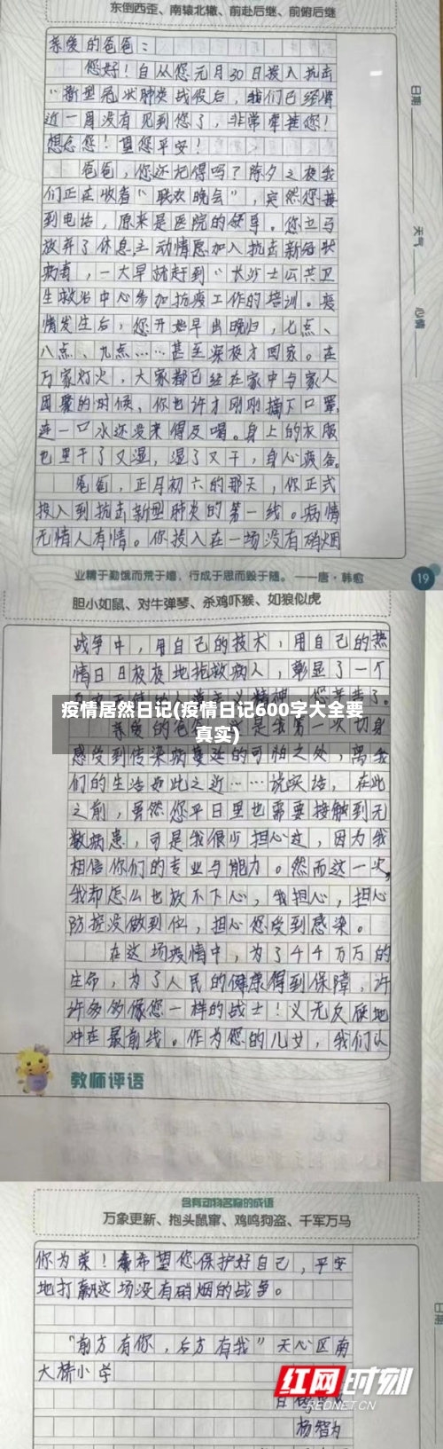 疫情居然日记(疫情日记600字大全要真实)