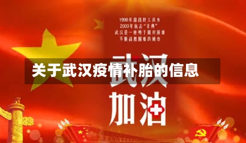 关于武汉疫情补胎的信息-第2张图片