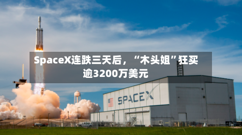 SpaceX连跌三天后	，“木头姐”狂买逾3200万美元-第2张图片