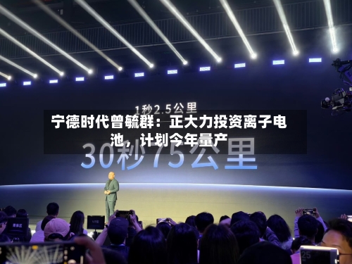 宁德时代曾毓群：正大力投资离子电池，计划今年量产