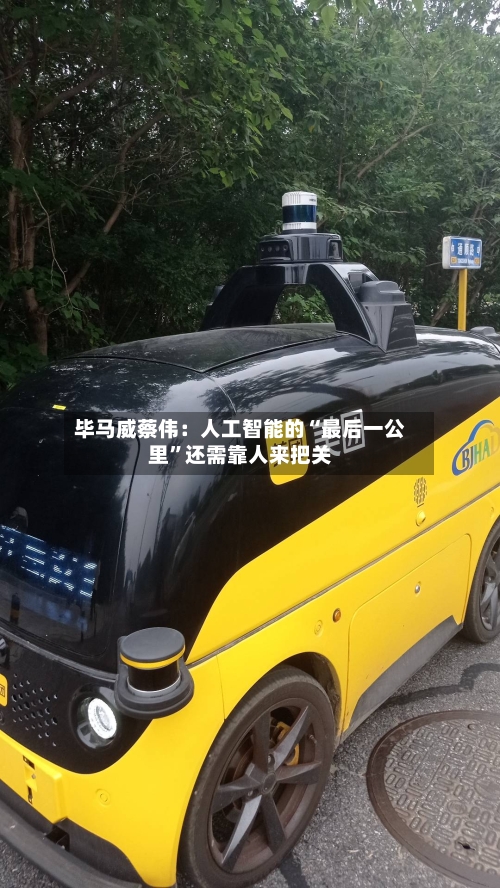 毕马威蔡伟：人工智能的“最后一公里”还需靠人来把关-第3张图片
