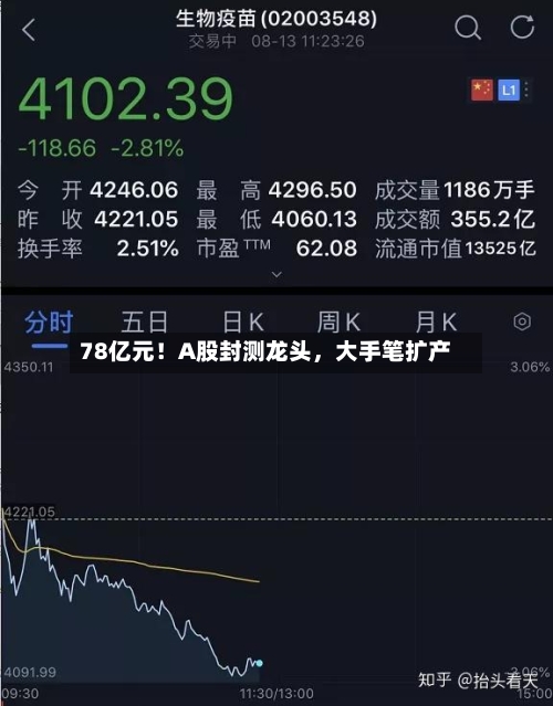 78亿元！A股封测龙头，大手笔扩产-第2张图片
