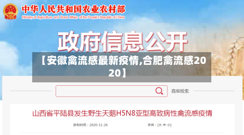 【安徽禽流感最新疫情,合肥禽流感2020】-第2张图片