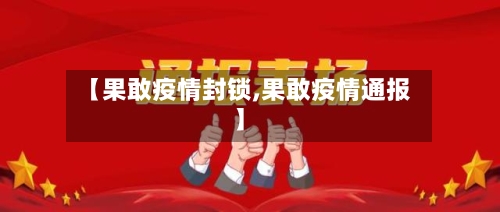 【果敢疫情封锁,果敢疫情通报】-第2张图片