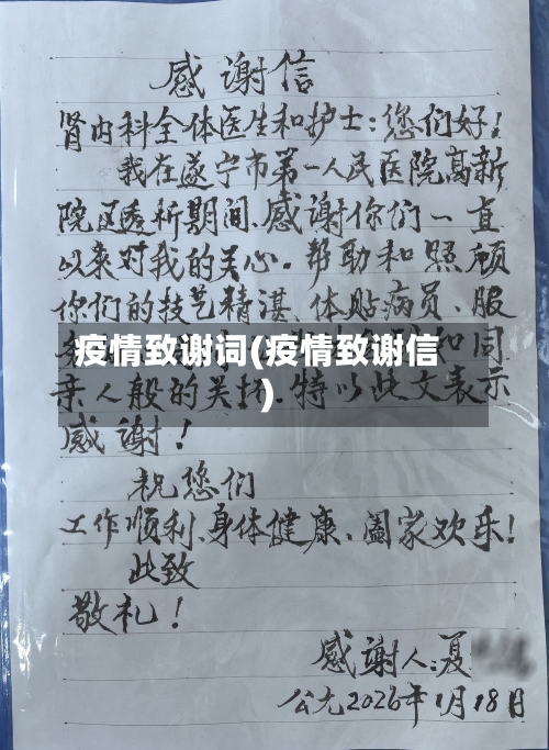 疫情致谢词(疫情致谢信)-第2张图片