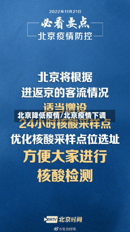 北京降低疫情/北京疫情下调-第3张图片