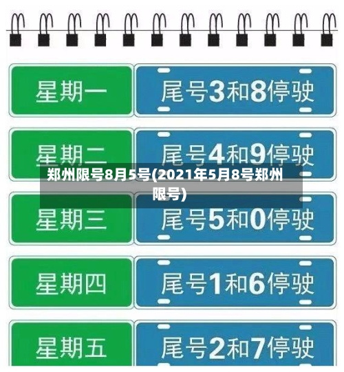 郑州限号8月5号(2021年5月8号郑州限号)-第2张图片