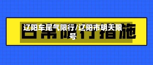 辽阳车尾气限行/辽阳市明天限号